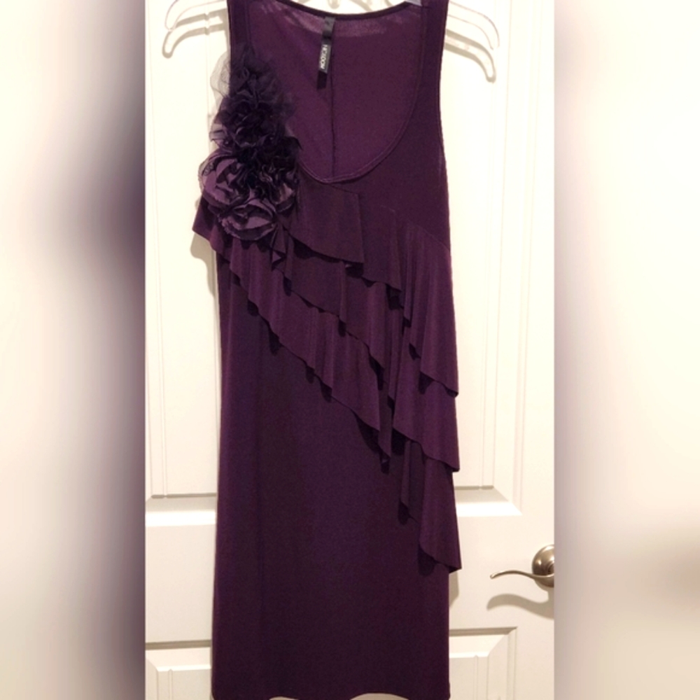 Nic&Dom Purple Ruffle Dress - Picture 11 of 13